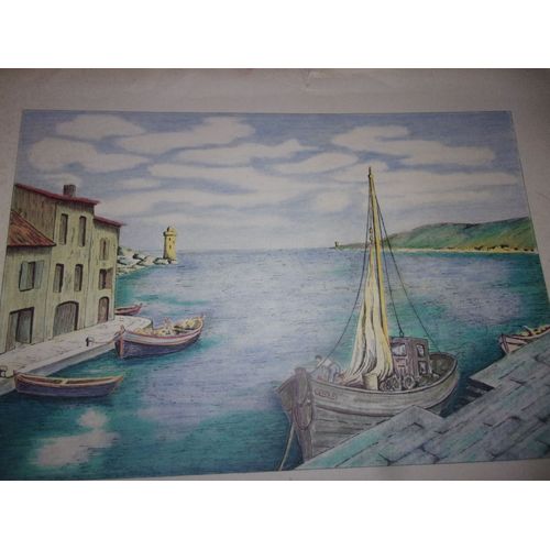 Reproduction Port De Pèche