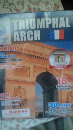Magic Puzzle 3 D Arc De Triomphe. 18 Pièces.