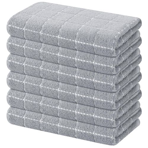 Torchons De Cuisine En Coton Ultra Doux Et Absorbants,4 Pièces - Type Lg-12x12 2pc