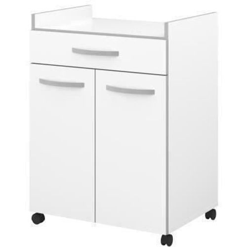 Desserte De Cuisine L 60cm - Blanc Mat - Oslo
