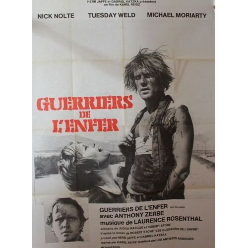 Guerriers De L'enfer - Affiche De Cinéma Originale - 1978 - Nick Nolte - Taille : 120x160cm