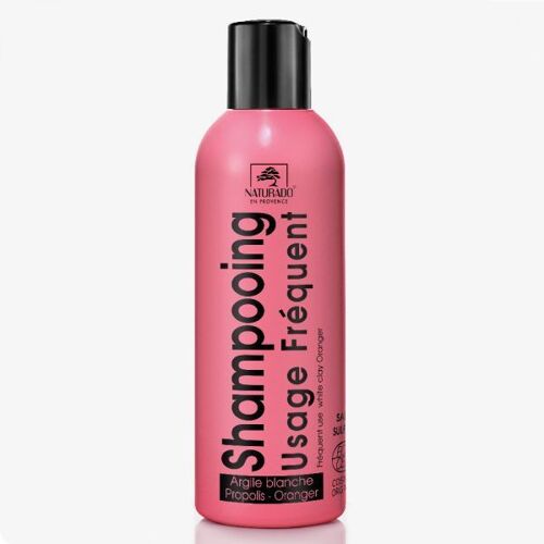 Shampooing Usage Fréquent Bio - Argile Blanche, Propolis Et Oranger 200 Ml - Naturado 