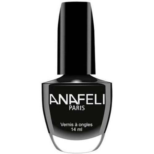 Kal-Ana Paris -Vernis À Ongles Collection Laqué Manucure Française Classique 14 Ml -(No 51 Noir) 