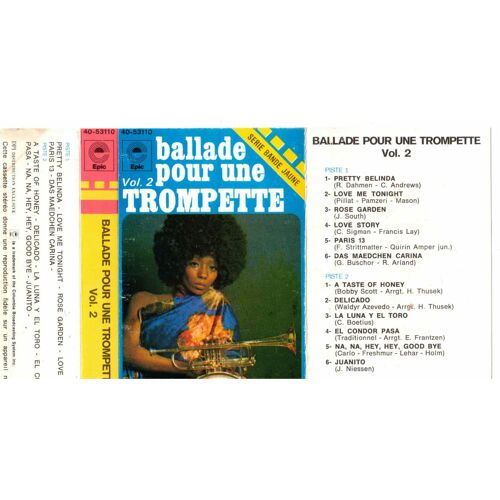 Ballade Pour Une Trompette Vol 2 Cassette Audio