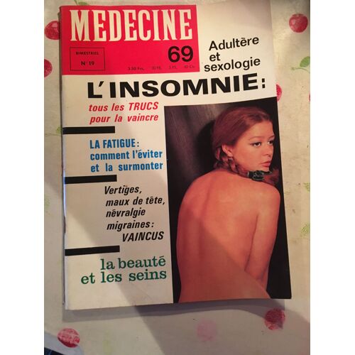 Medecine 69 N° 19 Adultère Et Sexologie