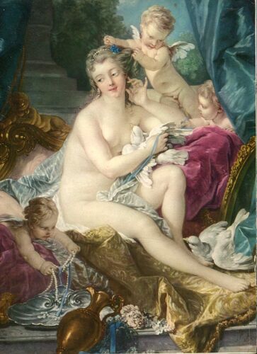 Art Et Peinture - François Boucher - " La Toilette De Vénus "