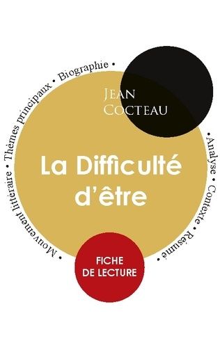 La Difficulté D'être - Fiche De Lecture