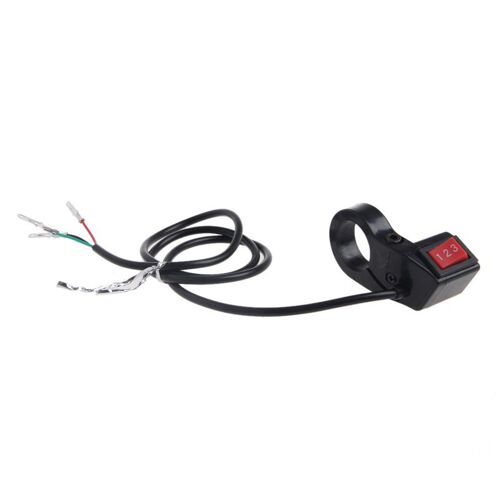Interrupteur De Module Électrique À 3 Vitesses, 22mm, Pour Vélo Électrique, Scooter, Kit De Moto
