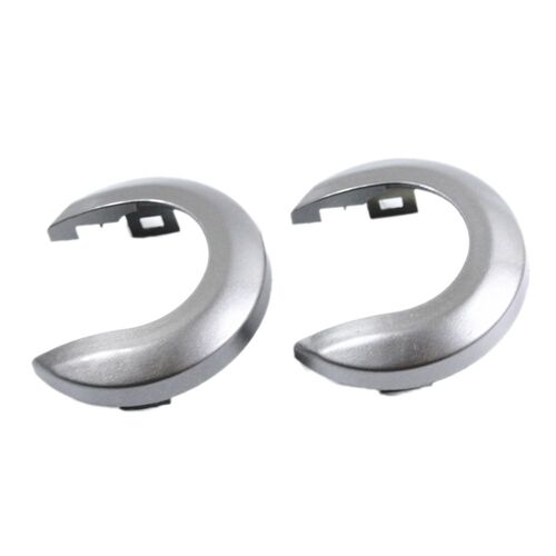 Couvercle De Poignée De Porte Intérieure De Voiture, 2 Pièces, Pour Nissan Tiida 2005 ¿ 2010 1.6 Livina Nv200 Geniss Argent Gris