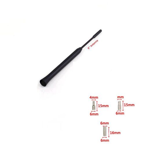 Antenne Radio Am/Fm Universelle Pour Toit De Voiture, 9/11/16 Pouces, Signal Radio De Haute Qualité, Mât D'antenne Pour Véhicule