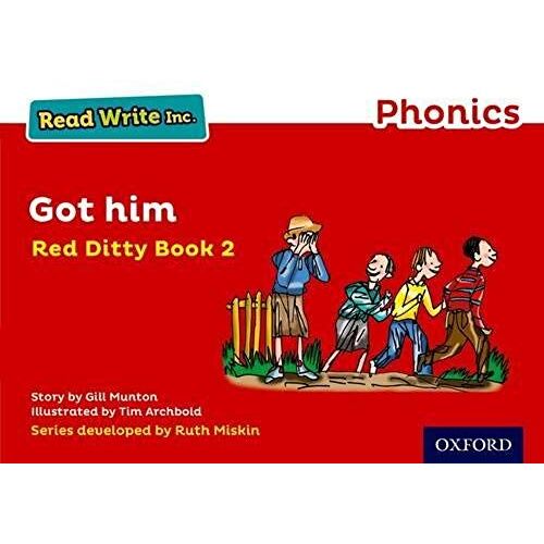 Munton, G: Read Write Inc. Phonics: Red Ditty Book 2 Got Him