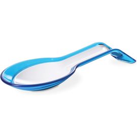 Omada Design Repose-Louche Composée De Deux Pièces Séparables Pour Disposer De Deux Supports En Un,Ligne Trendy,Turquoise,Trasparent Et Blanc