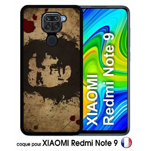 Coque pour xiaomi redmi note 9 - che guevara liberte - silicone - noir