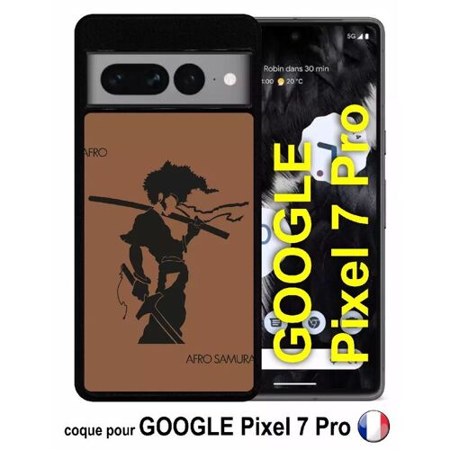 Coque Pour Google Pixel 7 Pro - Afro Afro Samurai - Silicone - Noir