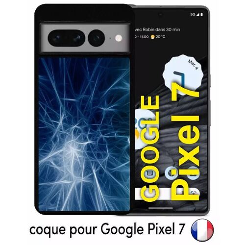 Coque Pour Google Pixel 7 - Nebuleux - Silicone - Noir