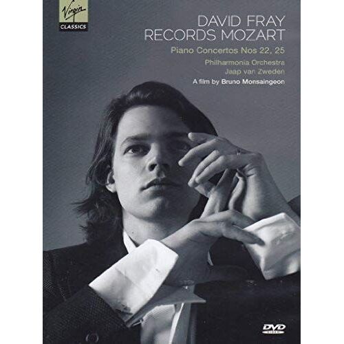 David Fray Records Mozart: Piano Concertos No. 22, 25 [Dvd] [2011] [Ntsc]