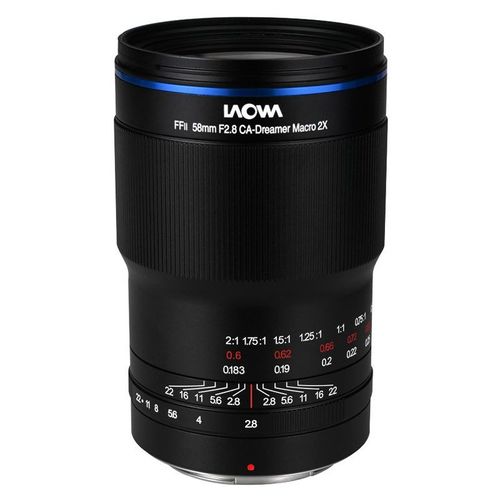 Laowa 58mm f/2.8 2x Ultra-Macro APO noir pour Nikon Z