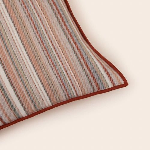 Housse De Coussin En Laine Multicolore 40x40 Cm