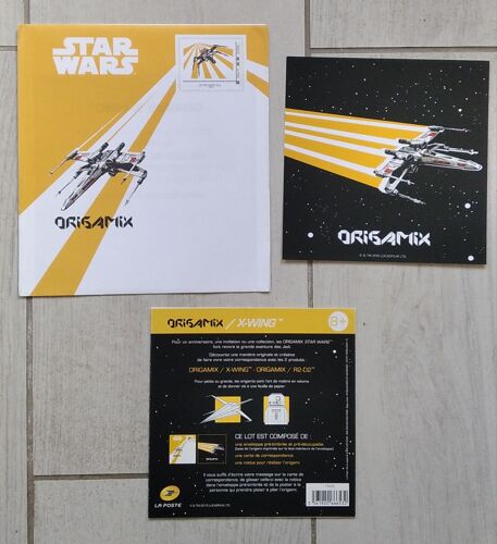 Carte Voeux 2016 Star Wars Origamix X Wing