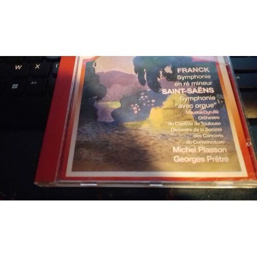 Camille Saint-Saëns Symphonie N°3 En Ut Mineur Avec Orgue Opus 78 César Franck Symphonie En Ré Mineur Par Maurice Duruflé Grandes Orgues Saint-Etienne Du Mont Orchestre Du Conservatoire Georges Prêtre