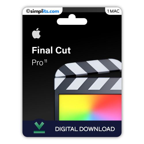 Final Cut Pro 11 (Mac) - Activation Perpétuelle - À Télécharger - 1 Mac - Non Compatible Windows