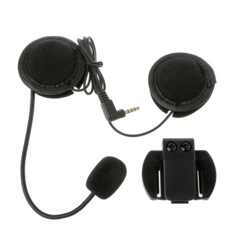 Haut-Parleur De Moto Avec Prise Jack 3.5mm Et Pince, Accessoires Pour Casque, Pour V4 V6 D7wd