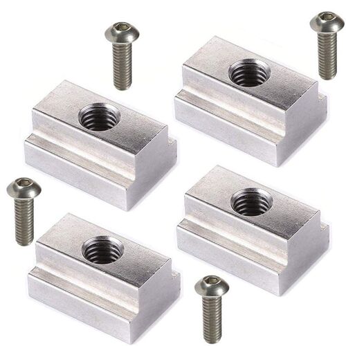 Écrous À Fente En T Avec Vis 3/8 Pouces-16, Pour Toyota Tacoma, Rails De Lit, Lattes, Accessoires, Pack De 4