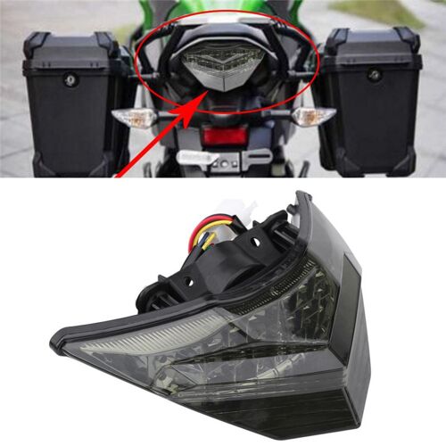 Feu Arrière Led 12v Pour Moto, Pour Kawasaki Ninja 250/300/350 2013-1016, Clignotant De Frein, Indicateurs
