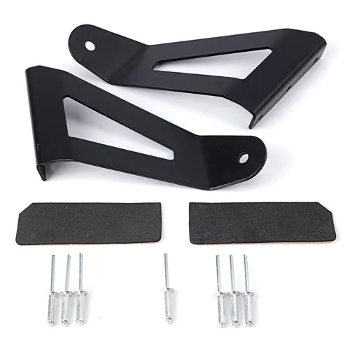 Supports de barre de lumière LED incurvée 52 pouces, support de montage pour Ford F150 SVT Raptor 2010 ¿ 2018, support de lampe de travail LED FD52C-0418F150