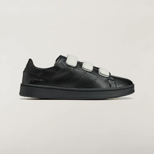 Chaussures Ys3 Stan Smith Hooksandsloop Adidas Black Black Orbit Grey