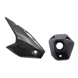 2 Pièces Adv150 Tuyau D'échappement Silencieux Tuyau Bouclier Thermique Couverture Port De Protection Couvercle De Protection Pour Adv150 Adv 150 2019-2020