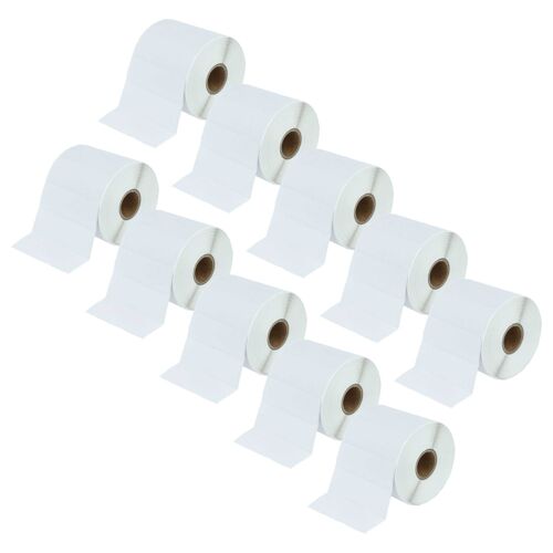 vhbw 10x Rouleau d'étiquettes thermique 25,4mm x 76,2mm (1375 étiquettes) compatible avec Zebra 105SL, 105SE, GK420d, 220Xi4, DA402 étiqueteuse