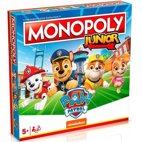 Les Coups Gagnants Paw Patrol Movie - Monopoly Junior Anglais