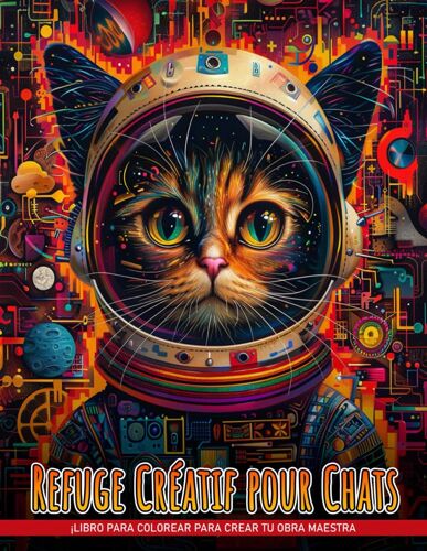 Refugio Creativo Para Gatos Libro Para Colorear Para Mujeres: Páginas De Colorear De Gatos Del Creative Haven Para Niños, Animales Para Calmar A Los Niños, Excelentes Regalos Para Niños, Adolescentes