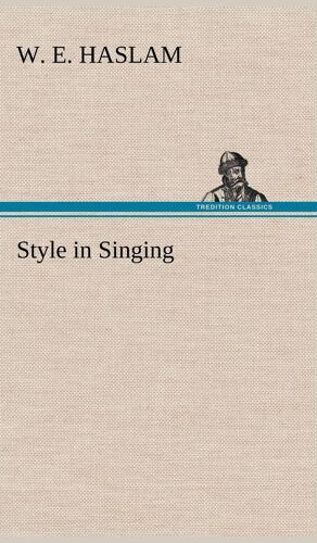 Style In Singing