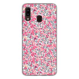 Coque En Silicone - Compatible Samsung Galaxy A20e - Design Liberty Wiltshire Rose