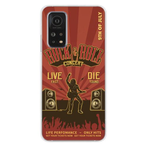 Coque En Silicone - Compatible Xiaomi Mi 10t, Xiaomi Mi 10t Pro - Design Rock And Roll