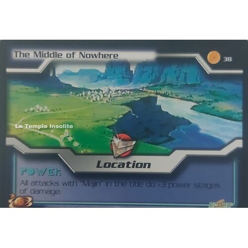 Carte Dragon Ball Z - The Middle Of Nowhere #38