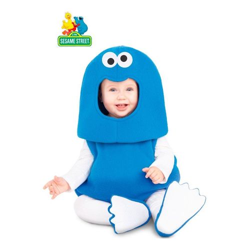 Déguisement Cookie Monster Large Pour Bébé