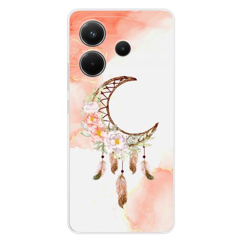 Coque En Silicone - Compatible Xiaomi Redmi Note 14 4g - Design Dreamcatcher Lune