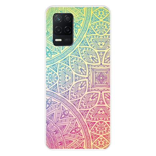 Coque En Silicone - Compatible Realme 8 5g, Realme V13 5g - Design Mandala Pastel