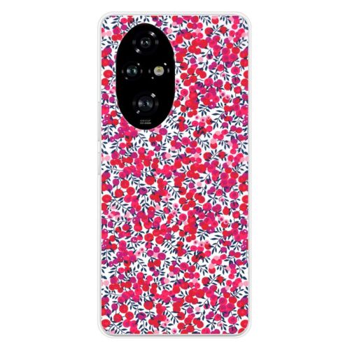 Coque En Silicone - Compatible Huawei Honor 200 Pro 5g - Design Liberty Wiltshire Rouge