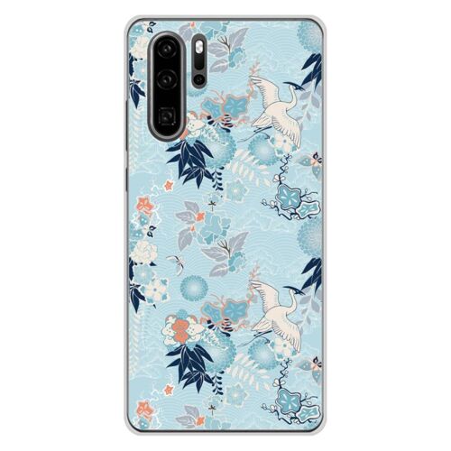 Coque En Silicone - Compatible Huawei P30 Pro - Design Kimono