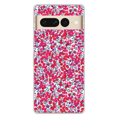 Coque En Silicone - Compatible Google Pixel 7 Pro - Design Liberty Wiltshire Rouge