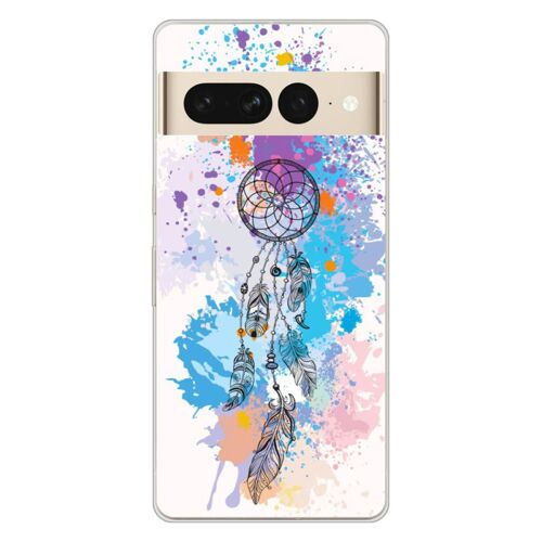 Coque En Silicone - Compatible Google Pixel 7 Pro - Design Dreamcatcher Color