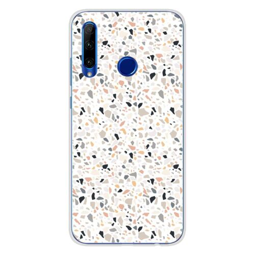 Coque En Silicone - Compatible Huawei Honor 20 Lite - Design Terrazzo Color