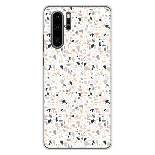 Coque En Silicone - Compatible Huawei P30 Pro - Design Terrazzo Color