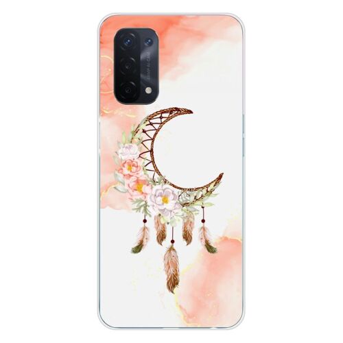 Coque En Silicone - Compatible Oppo A54 5g - Design Dreamcatcher Lune