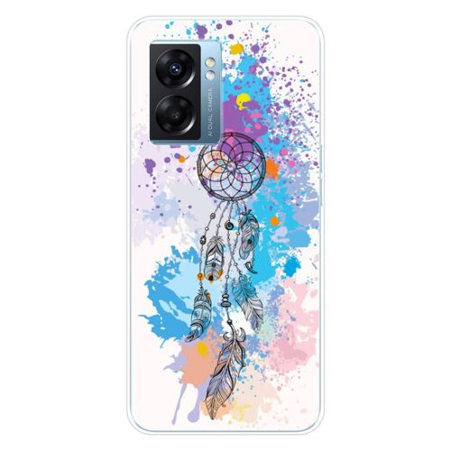 Coque En Silicone - Compatible Oppo A77 5g, Oppo A57 4g, Oppo A57 5g - Design Dreamcatcher Color