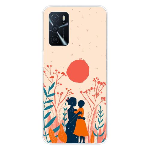 Coque En Silicone - Compatible Oppo A16 - Design Souffle De Tendresse